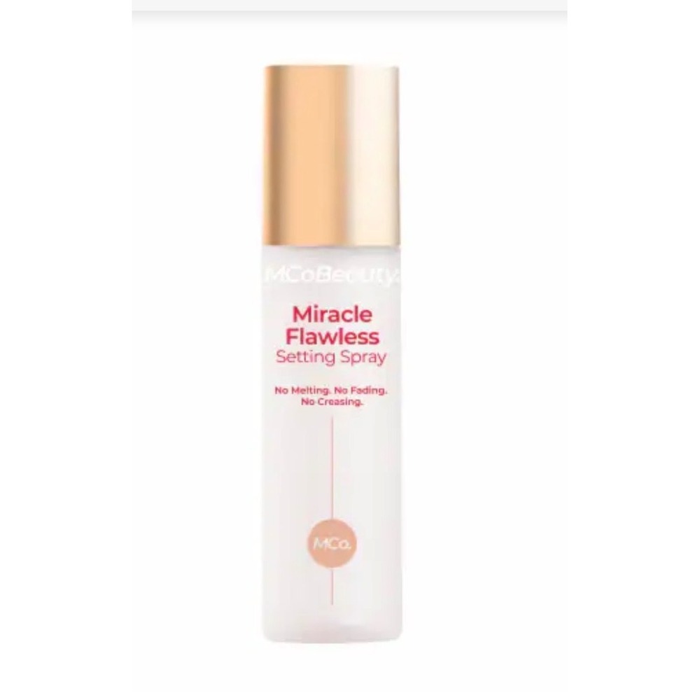 MCoBeauty‎ Mini Miracle Flawless Setting Spray Alcohol-Free 30ml Lot of 2 NEW